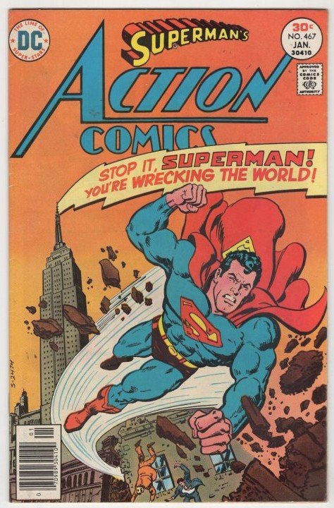 Action Comics #467 (VG/F) 1¢ Auction! No Resv! See More!