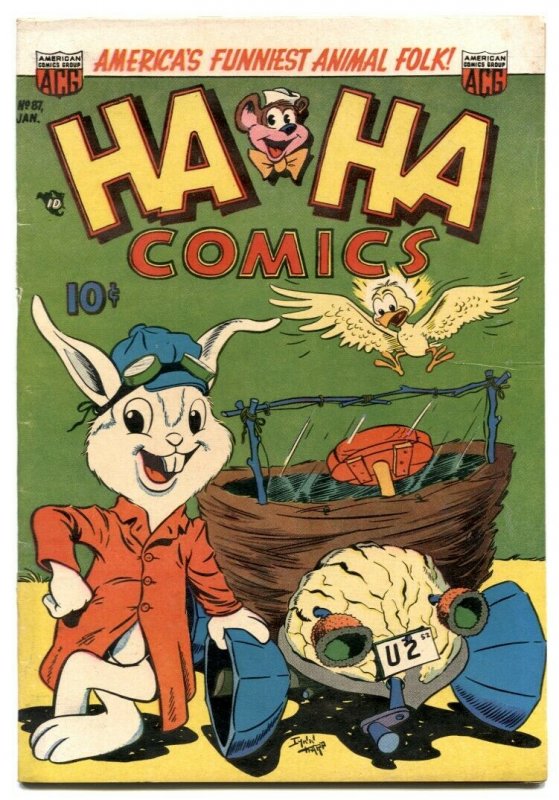 Ha Ha Comics #87 1952- Golden Age Funny Animals VG/F 