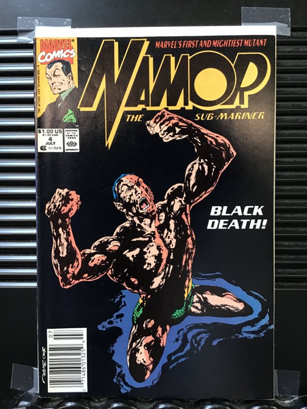 Namor, the Sub-Mariner #4 Newsstand Edition (1990)