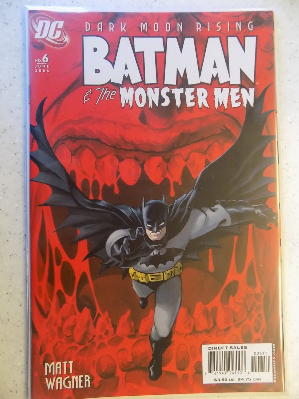 BATMAN AND THE MONSTER MEN # 6