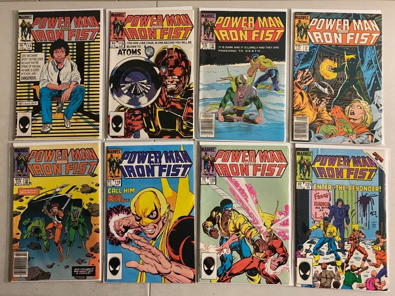 Power Man and Iron Fist comics run #90-125 last issue 36 diff avg 6.0 (1983-86)