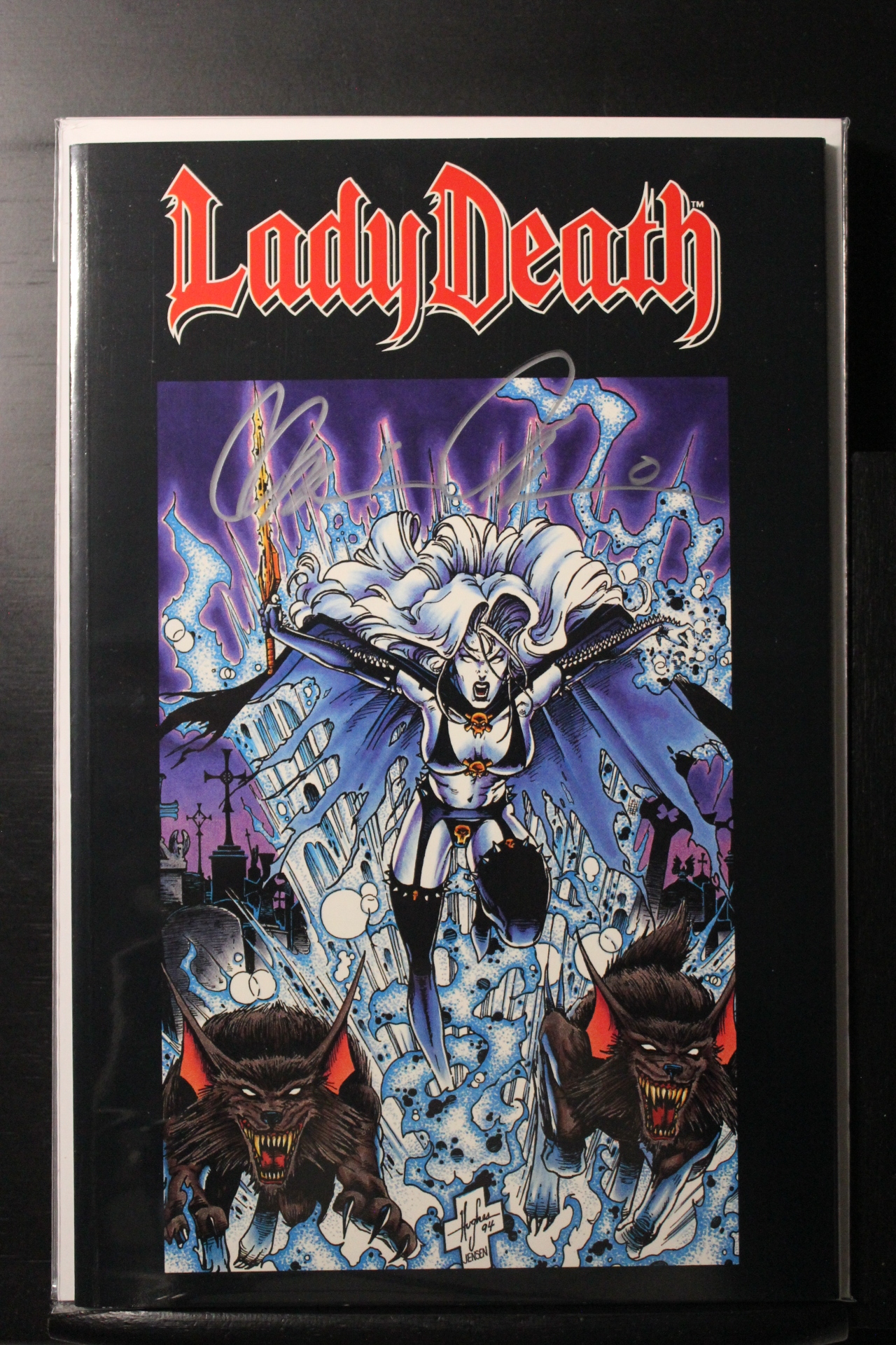 Lady Death #1 (1994) *SIGNED | Comic Books - Modern Age, Chaos! Comics ...