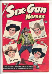 Six-Gun Heroes #29 1954-Dick Giordano cover & Rocky Lane story-Tex Ritter by ...