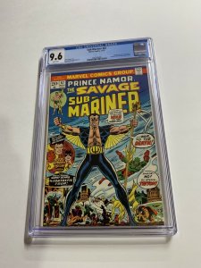 The Sub-mariner Prince Namor 67 Cgc 9.6 White Pages 1st New Costume Marvel Bronz