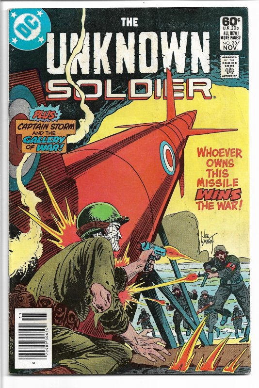 Unknown Soldier #257 (1981) VG