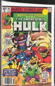 Marvel Super-Heroes #90 (1980) Hulk