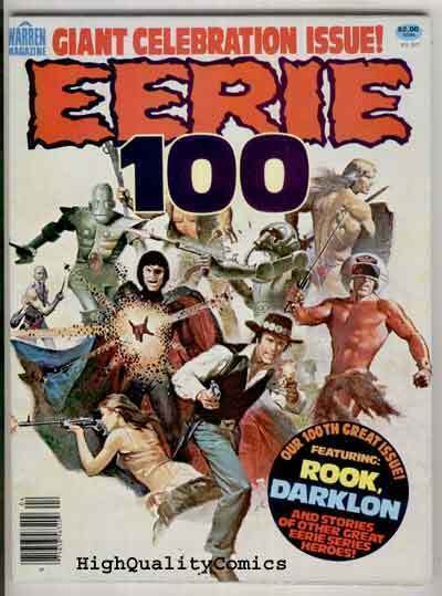 EERIE #100, Warren, Rook, Jim Starlin, Darklon, VF+/NM, 1979