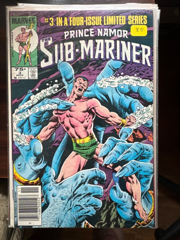 Prince Namor, the Sub-Mariner #3 (1984)