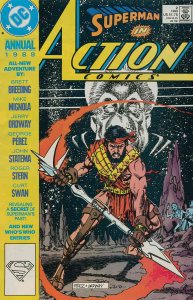 Action Comics Annual #2 VF ; DC | 1st Appearance Eradicator Superman George Pere