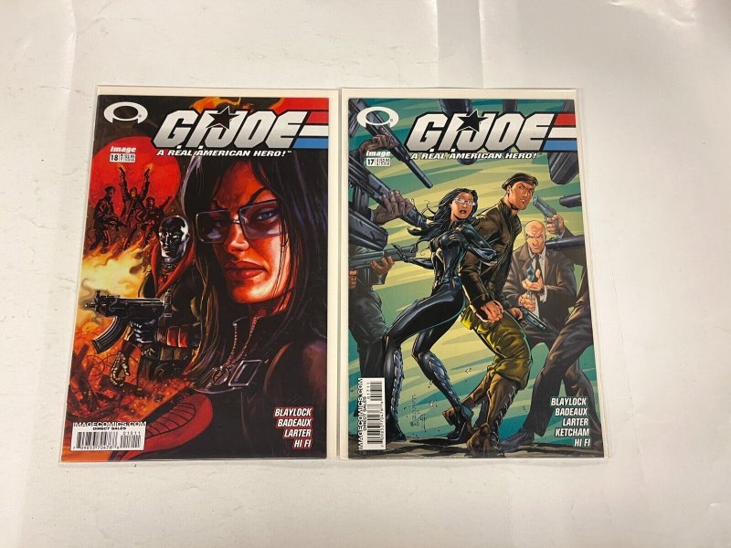 4 GI Joe Image Comics books #17 18 19 20 Blaylock 2 RC36