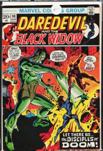 Daredevil #98 (1973) Black Widow