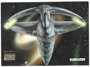 1993 Skybox Star Trek Master Series #68 Romulan Warbird