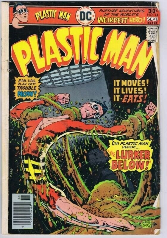 Plastic Man #14 ORIGINAL Vintage 1976 DC Comics