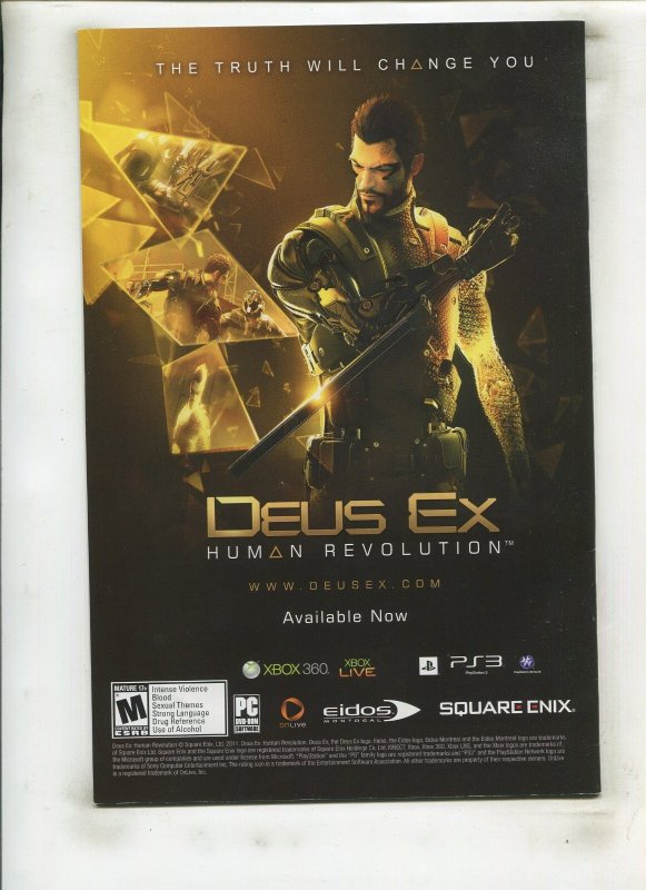 SWAMP THING #1 (9.2) SIGNED BY YANICK PAQUETTE!! 2011