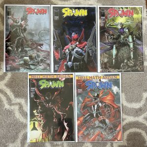 Spawn #361,362,363,364,366 NM Lot Image Todd McFarlane