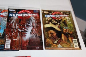 Complete Set Neil Gaiman Neverwhere 1-9 NM issues 2005 Vertigo Comics Sandman