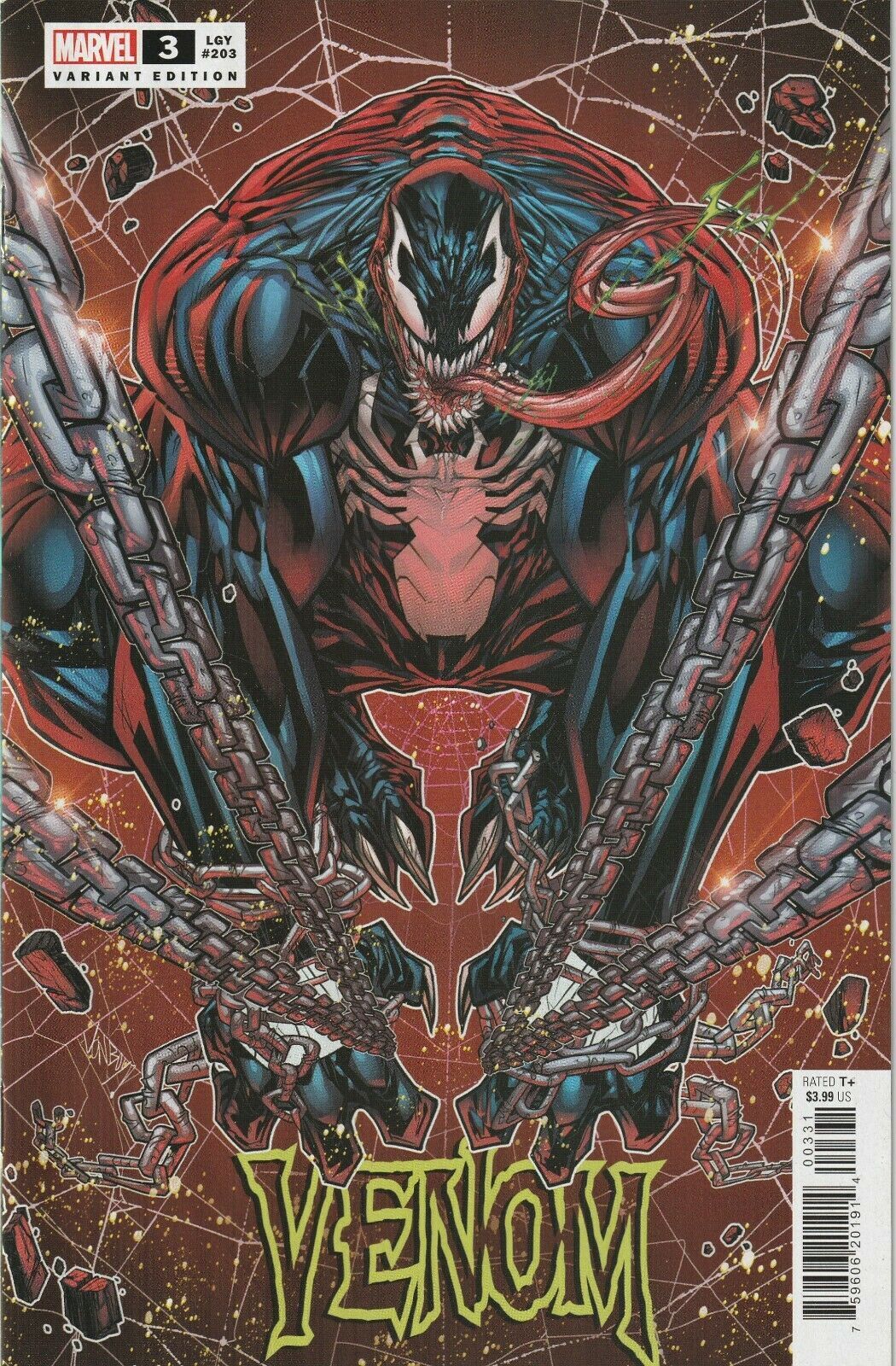 Venom 27 A/B Cover Set 1st Codex VFN/NM 