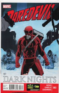 Daredevil: Dark Nights #3 (2013) Daredevil