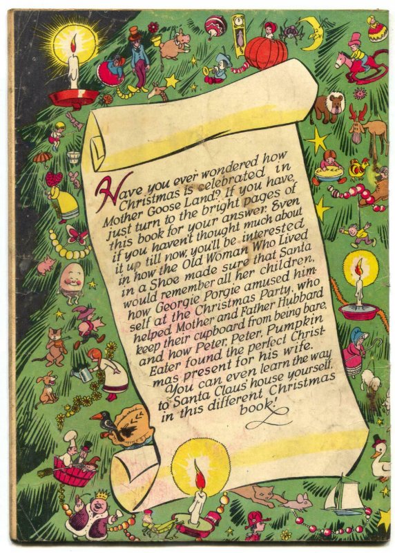 Christmas with Mother Goose - Four Color Comics #90 1945 VG