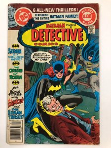 DETECTIVE COMICS 484 (Jul 1979) Art By Ross Andru VG