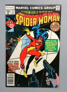 Spider-Woman #1 FN+ Marvel 1978