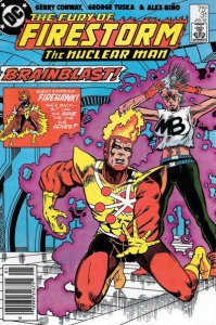 Fury of Firestorm, The #31 (Newsstand) FN ; DC | Mindboggler Firehawk