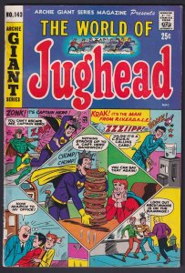 Archie's Giant Series Magazine #143  Archie 6.5 Fine+ comic
