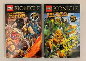 Lego Bionicle Volume 1-2 GN Battle of the Mask Makers + Gathering of the Tor LN 