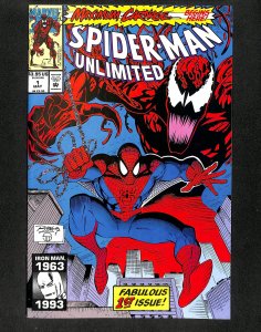 Spider-Man Unlimited #1 VF+ 8.5 1st Shriek!