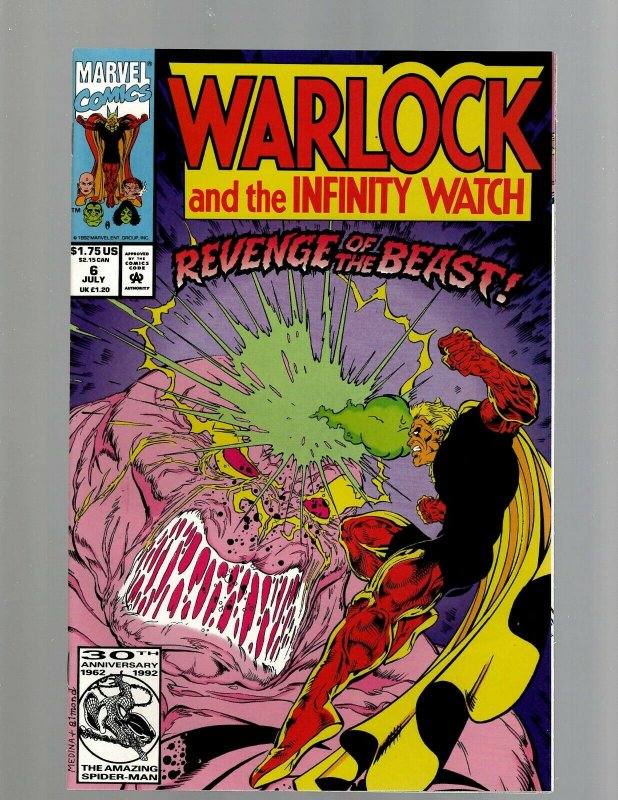 Lot of 12 Warlock and the Infinity Watch Comics #1 2 3 4 5 6 7 8 9 10 11 12 GK48