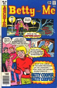 Betty And Me #80 VG ; Archie | low grade comic December 1976 Limping Man