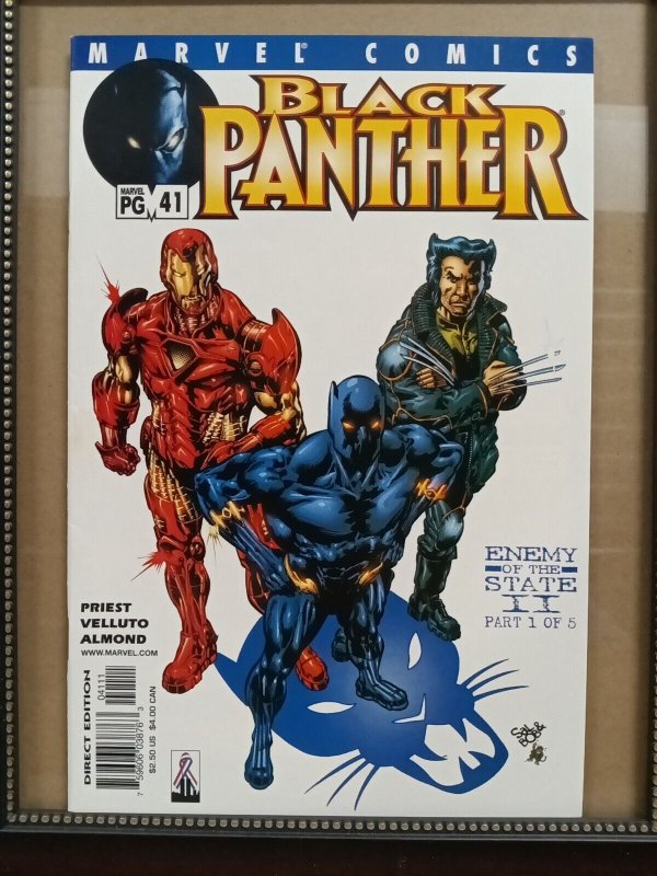 BLACK PANTHER no. 41 42 43 44 45 lot 1998 Marvel Comics  NM-  N172x