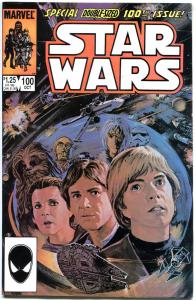 STAR WARS #100, VF-, Luke Skywalker, Darth Vader, 1977, more SW in store