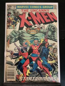 The Uncanny X-Men #156 Newsstand Edition (1982)