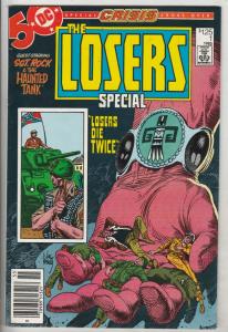 Losers, the Special #1 (Sep-85) NM- High-Grade Sgt. Rock, Losers, Haunted Tank