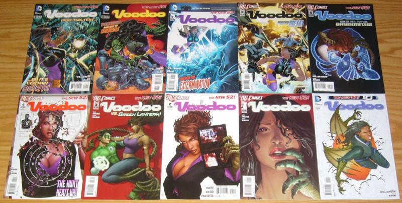 Voodoo #0 & 1-12 VF/NM complete series - dc comics - new 52 - ron marz bad girl