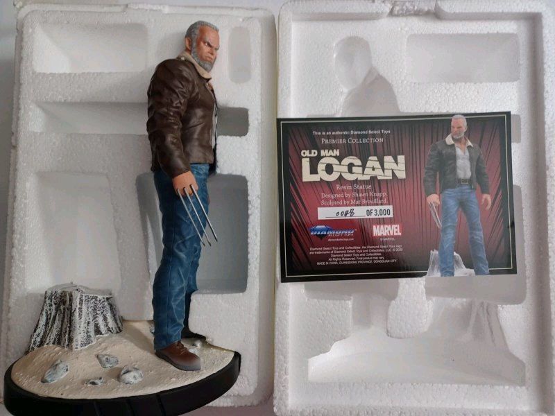 Marvel Premiere Collection Old Man Logan 12 Resin Statue -Diamond 48/3000- NEW