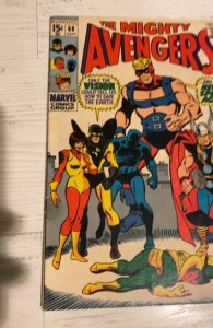 The Avengers #68 (1969)the vision falls some tanning