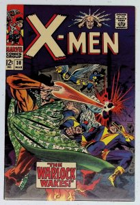 The X-Men #30 (1967) FN/VF small staple tear