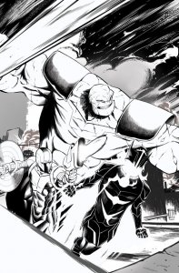 Rogue Sun #31 Cover E Daniel Bayliss Youngblood Team Up B/W Virgin Var