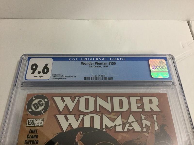 Wonder Woman 150 Cgc 9.6 Adam Hughes Cover AH!