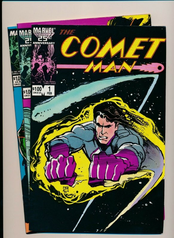 MARVEL Lot of 3-THE COMET MAN #1-#3 VERY FINE/NEAR MINT (PF953)