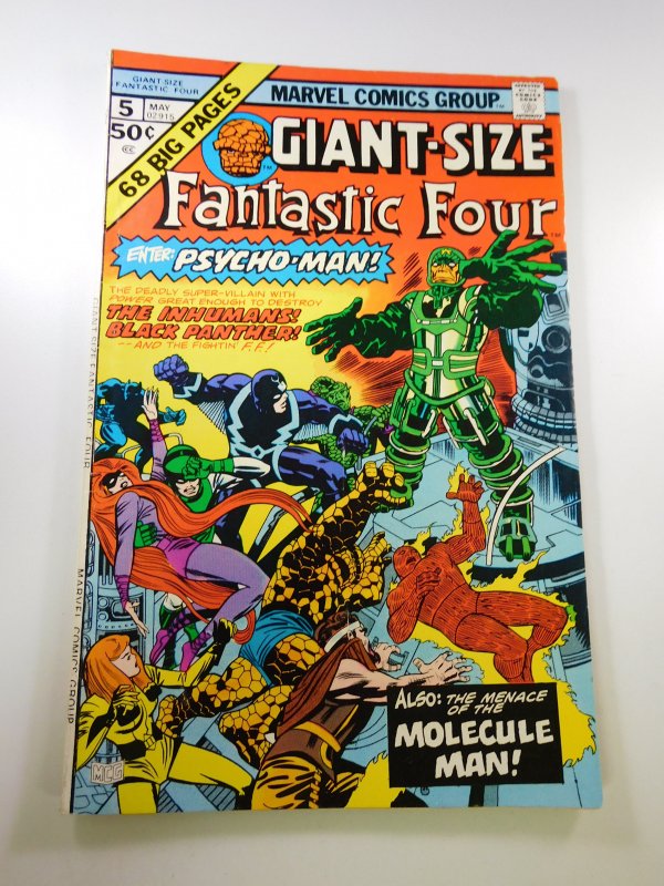 Giant-Size Fantastic Four #5 VF-