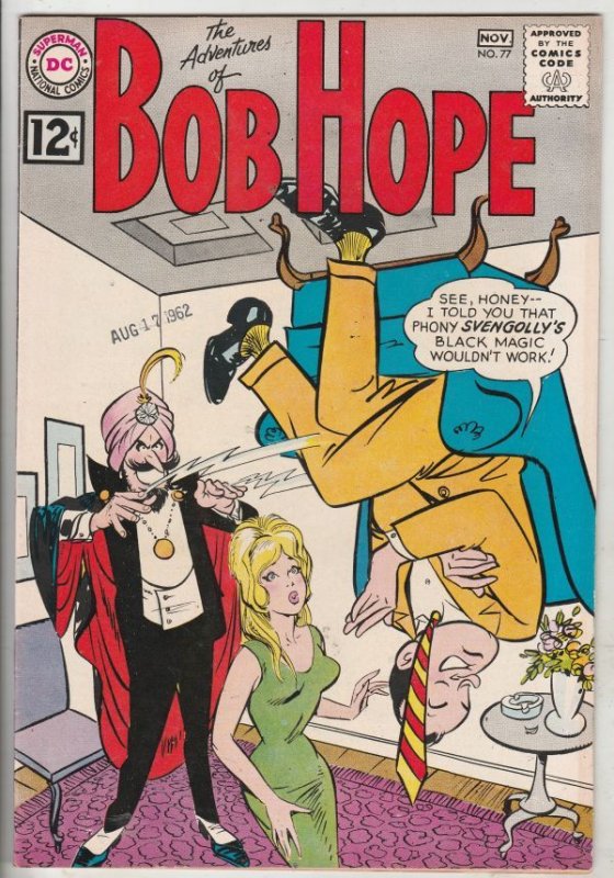 Bob Hope, The Adventures Of #77 (Nov-62) NM- High-Grade Bob Hope