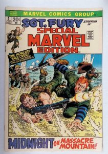 Special Marvel edition #5 (1972) Sgt. Fury