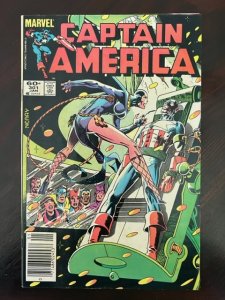 Captain America #301 Newsstand Edition (1985) - NM