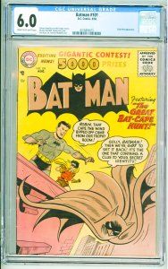 Batman #101 (1956) CGC 6.0! crack bottom left of slab