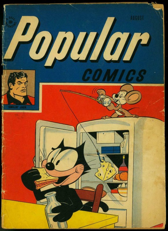 Popular Comics #138 1947- Terry & the Pirates- Felix the Cat Golden Age G