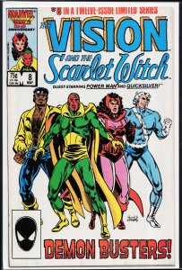 The Vision and the Scarlet Witch #8 (1986) Scarlet Witch