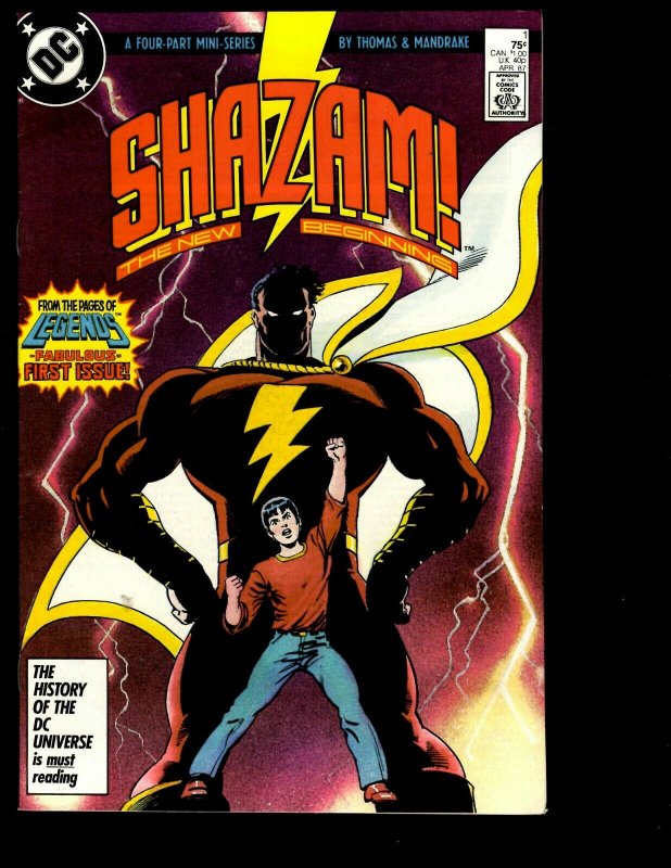 11 Shazam! DC Comics Power Of ... #1 2 3 4 5 6 7 New Beginning # 1 2 3 4 GK33 